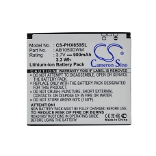 Remplacement de batterie compatible pour Philips AB1050DWM