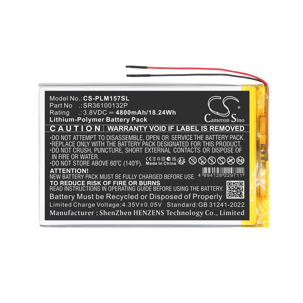 Batterie compatible avec Polaroid CS-PLM157SL