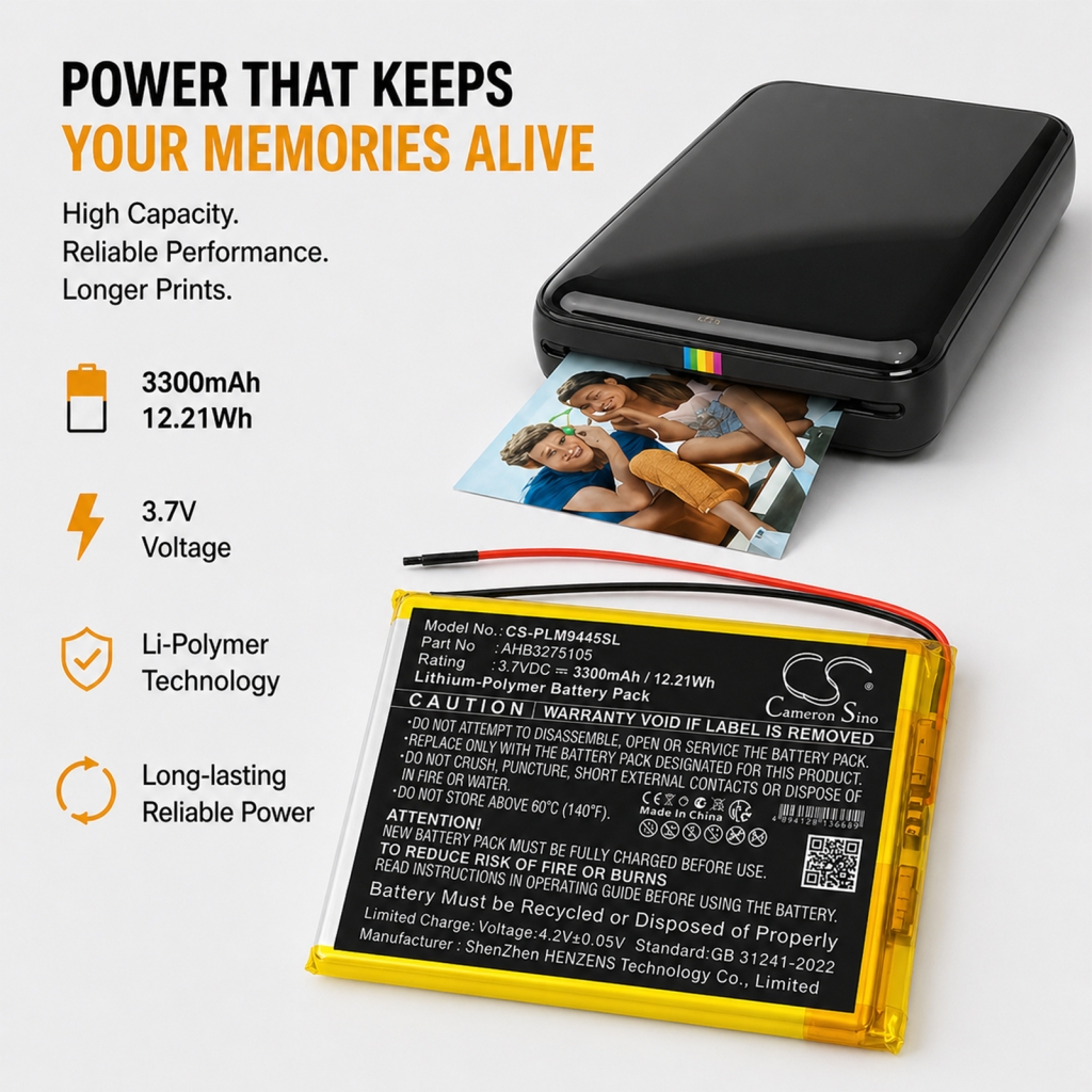 Batterie compatible avec Polaroid