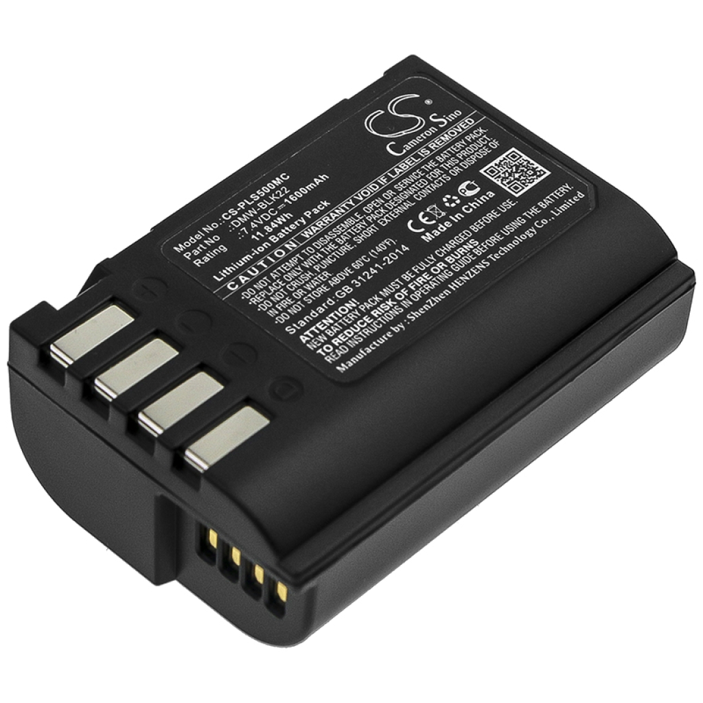 Batterie de l'appareil photo Panasonic CS-PLS500MC
