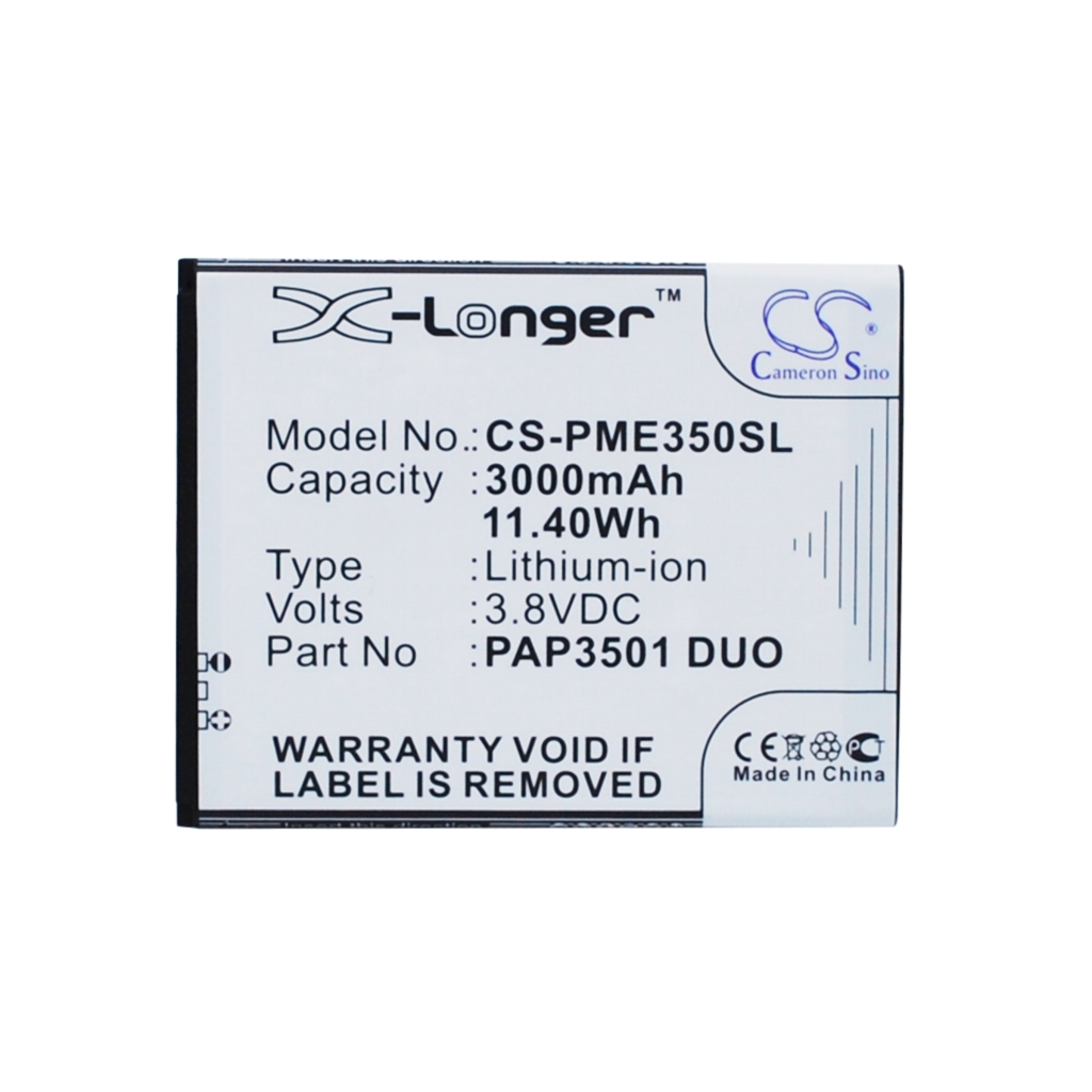 Batterie compatible avec Prestigio CS-PME350SL