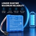 Batterie compatible avec Particle measuring systems CS-PMM100SL