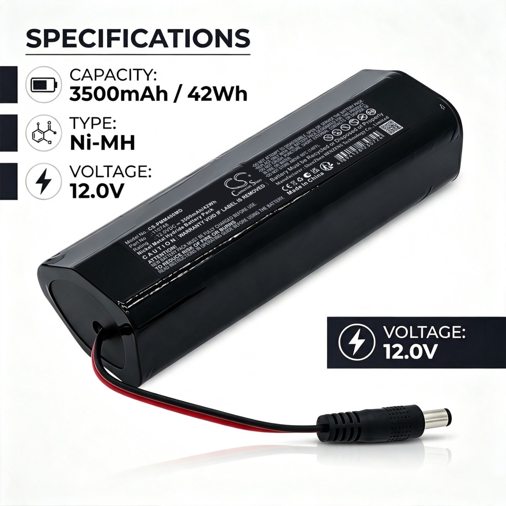 Battery compatible with Primedic