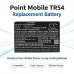 Batterie compatible avec Point mobile CS-PMR450SL