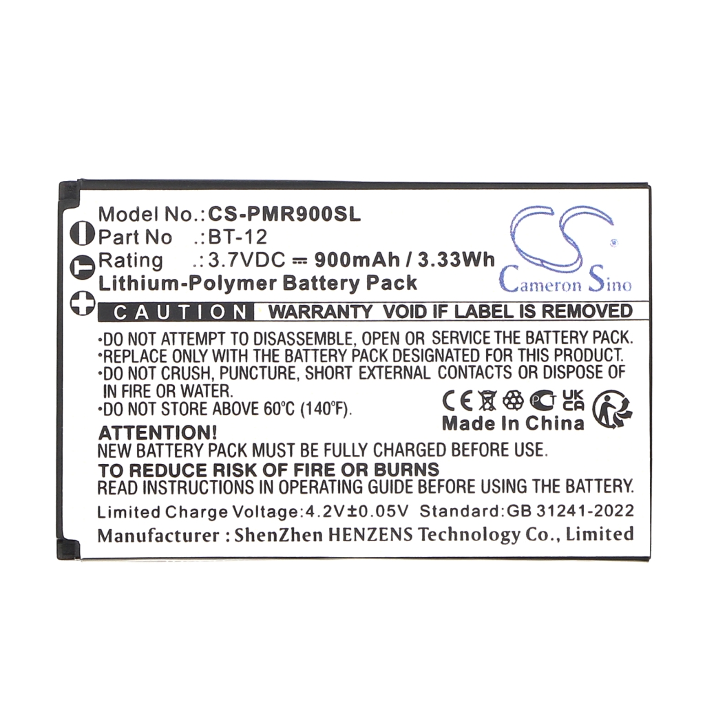 Batterie de téléphone sans fil JVC CS-PMR900SL