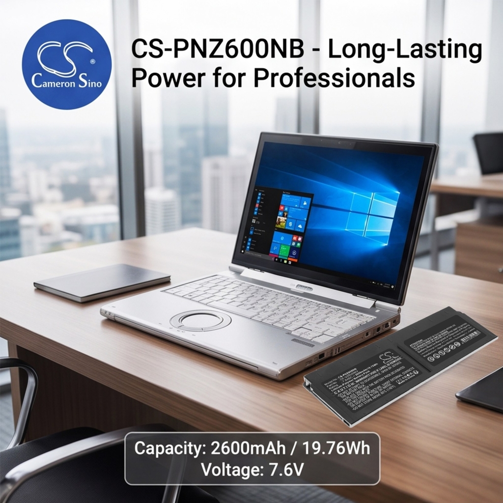 Battery compatible with Panasonic CS-PNZ600NB