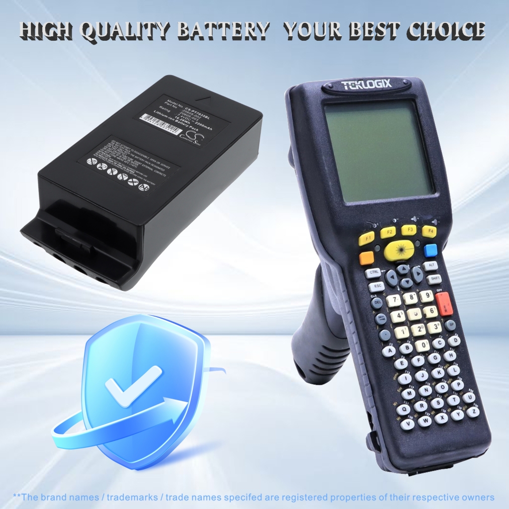 Batterie compatible avec PSION TEKLOGIX CS-PT7035BL