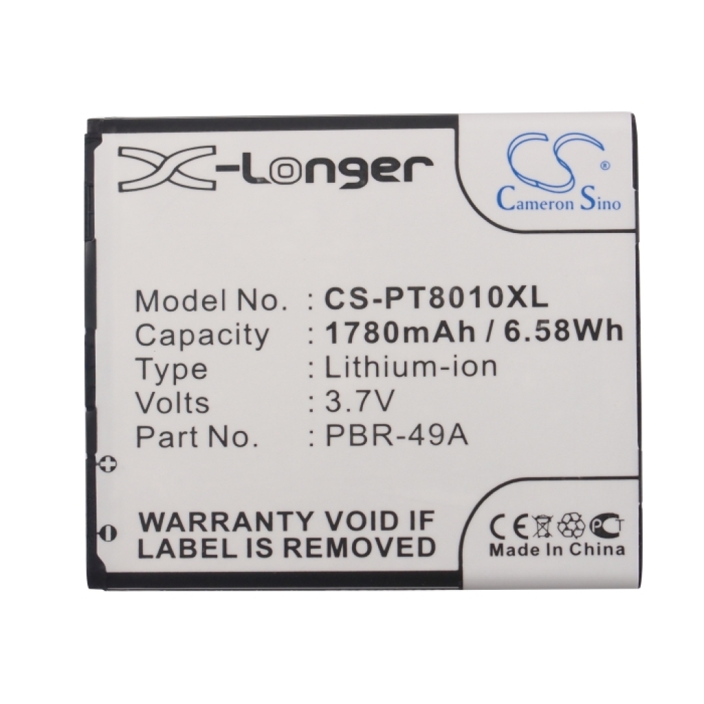 Batterie compatible avec AT&T Pantech CS-PT8010XL