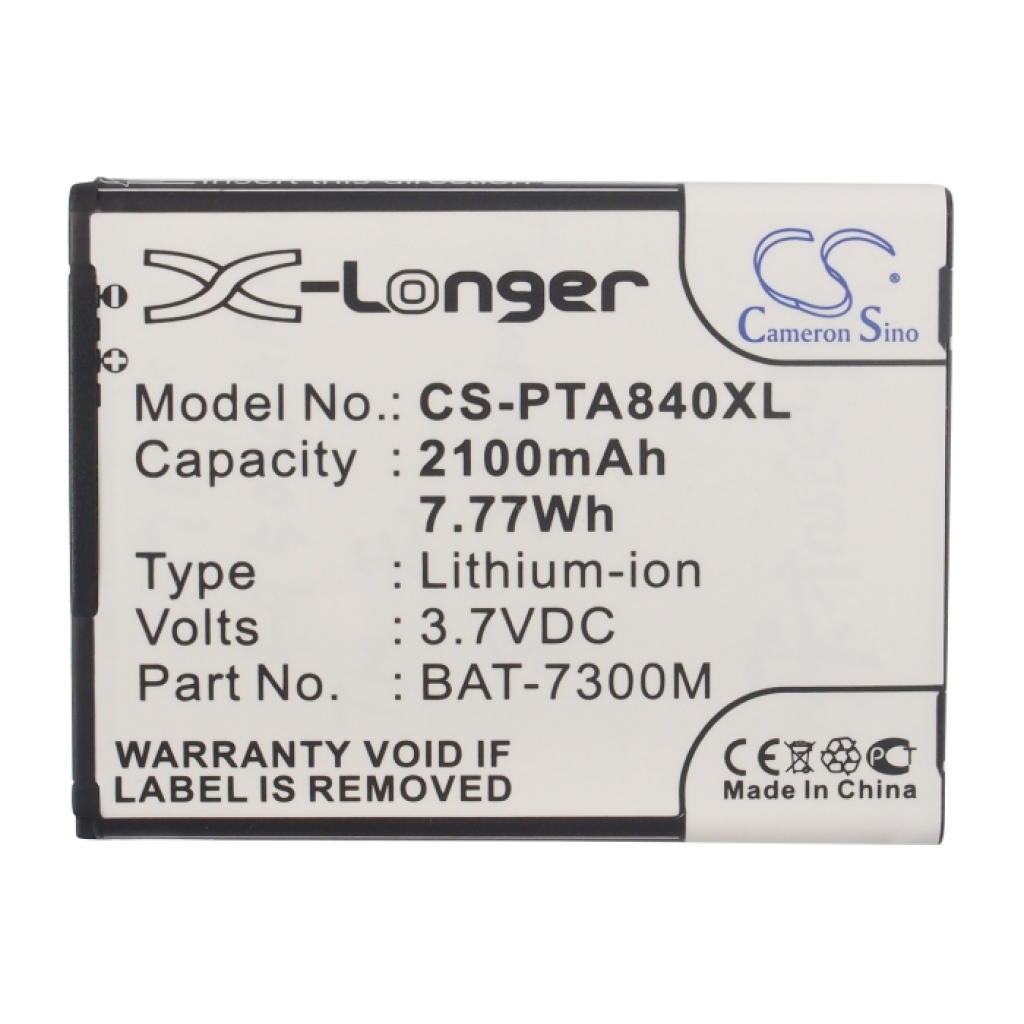 Batterie compatible avec Pantech Sky CS-PTA840XL