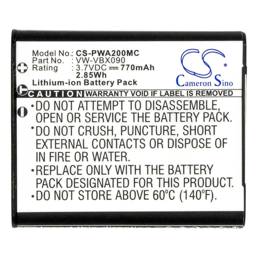 Batterie de l'appareil photo Panasonic CS-PWA200MC