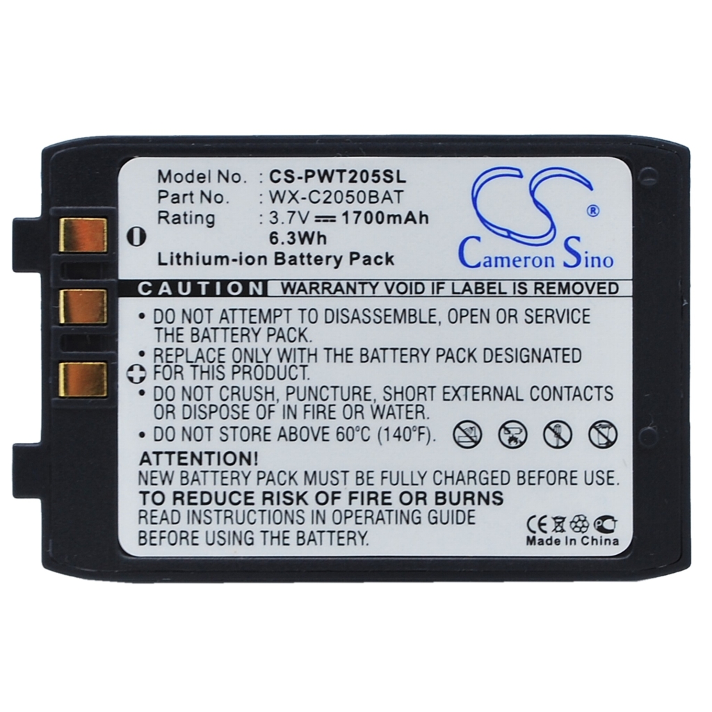 Batterie de casque d'écoute sans fil Panasonic CS-PWT205SL