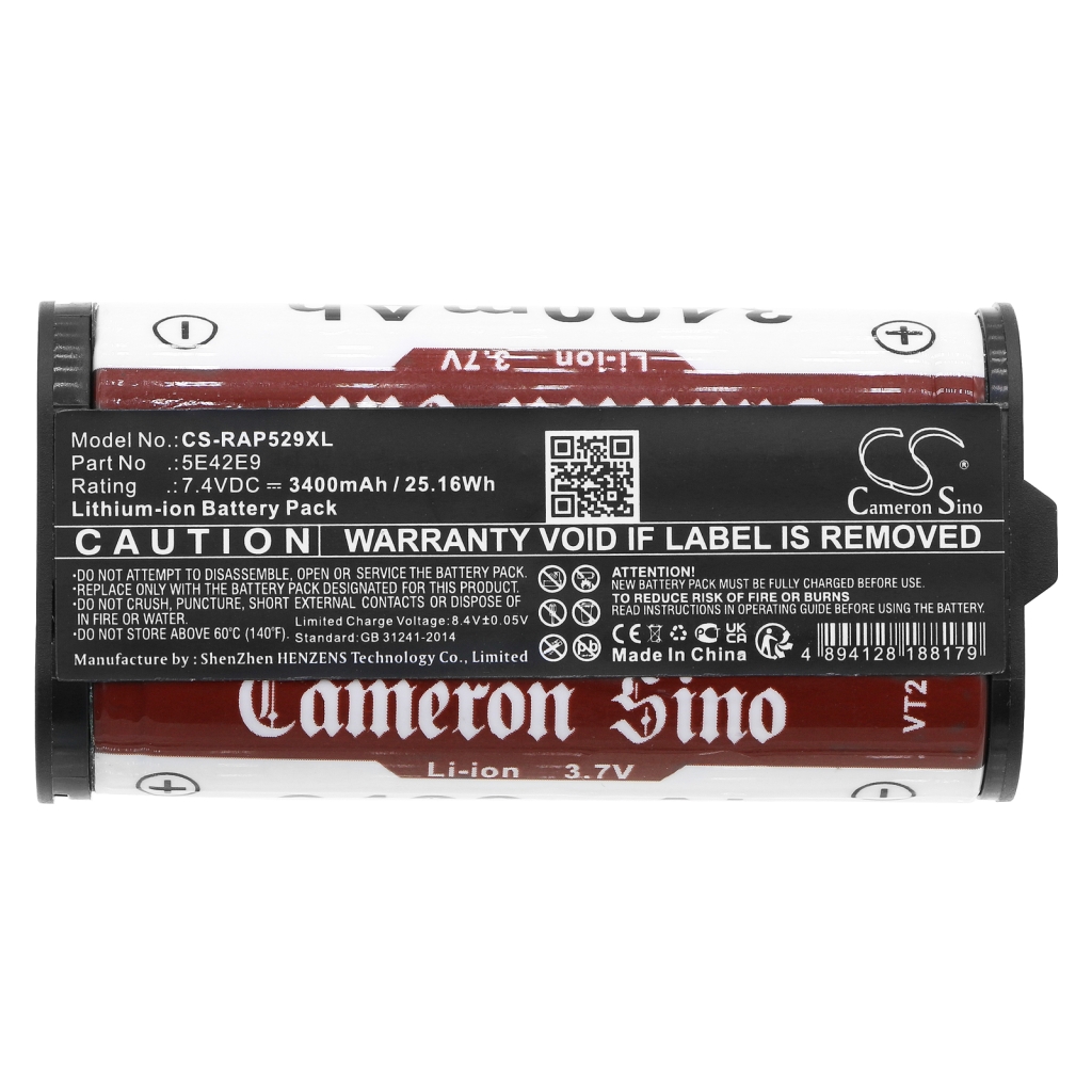 Remplacement de batterie compatible pour Ring 5E42E9