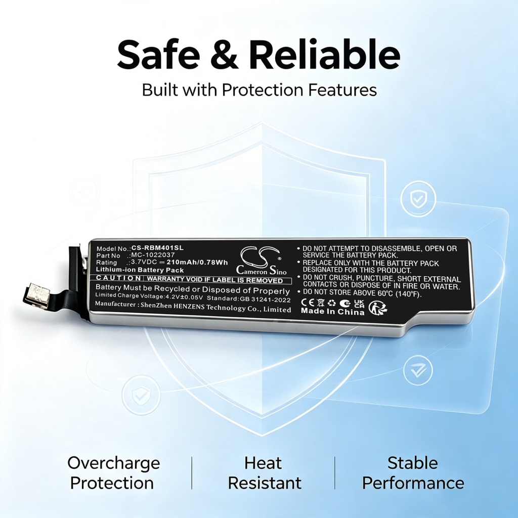 Batterie compatible avec Ray-ban CS-RBM401SL