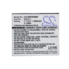Remplacement de batterie compatible pour Xiaomi yi AZ13-1