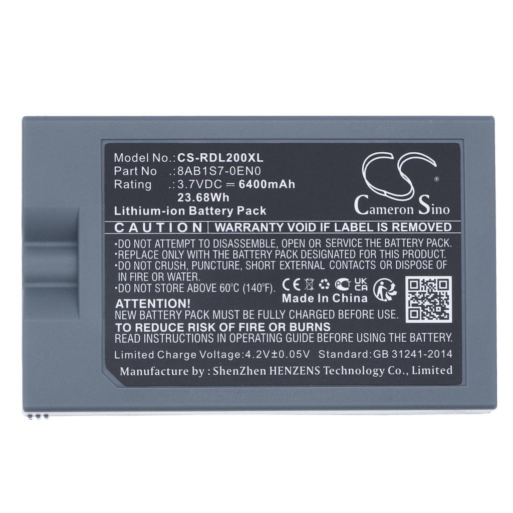 Batterie de caméra de sécurité domestique Ring CS-RDL200XL