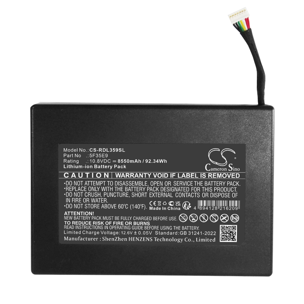 Batterie de caméra de sécurité domestique Ring CS-RDL359SL