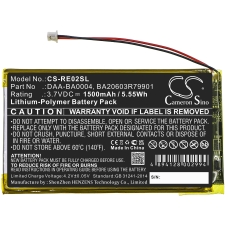 Remplacement de batterie compatible pour CREATIVE BA20603R79901,DAA-BA0004