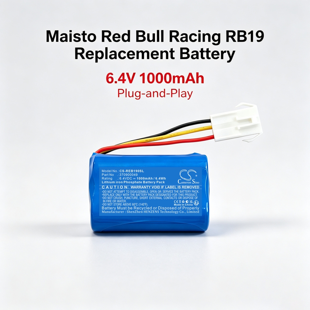 Batteries compatible avec Maisto Red Bull Racing RB19 CS-REB190SL