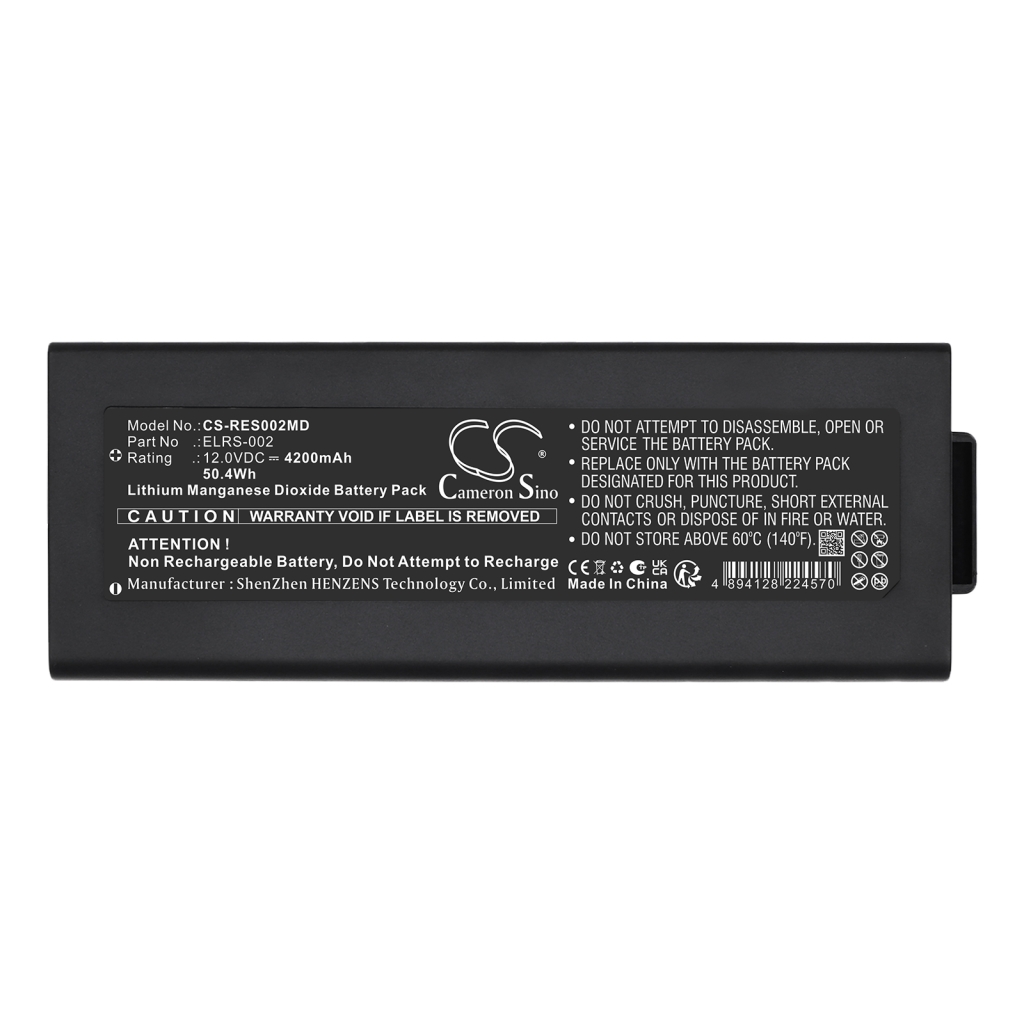 Batterie compatible avec Progetti CS-RES002MD