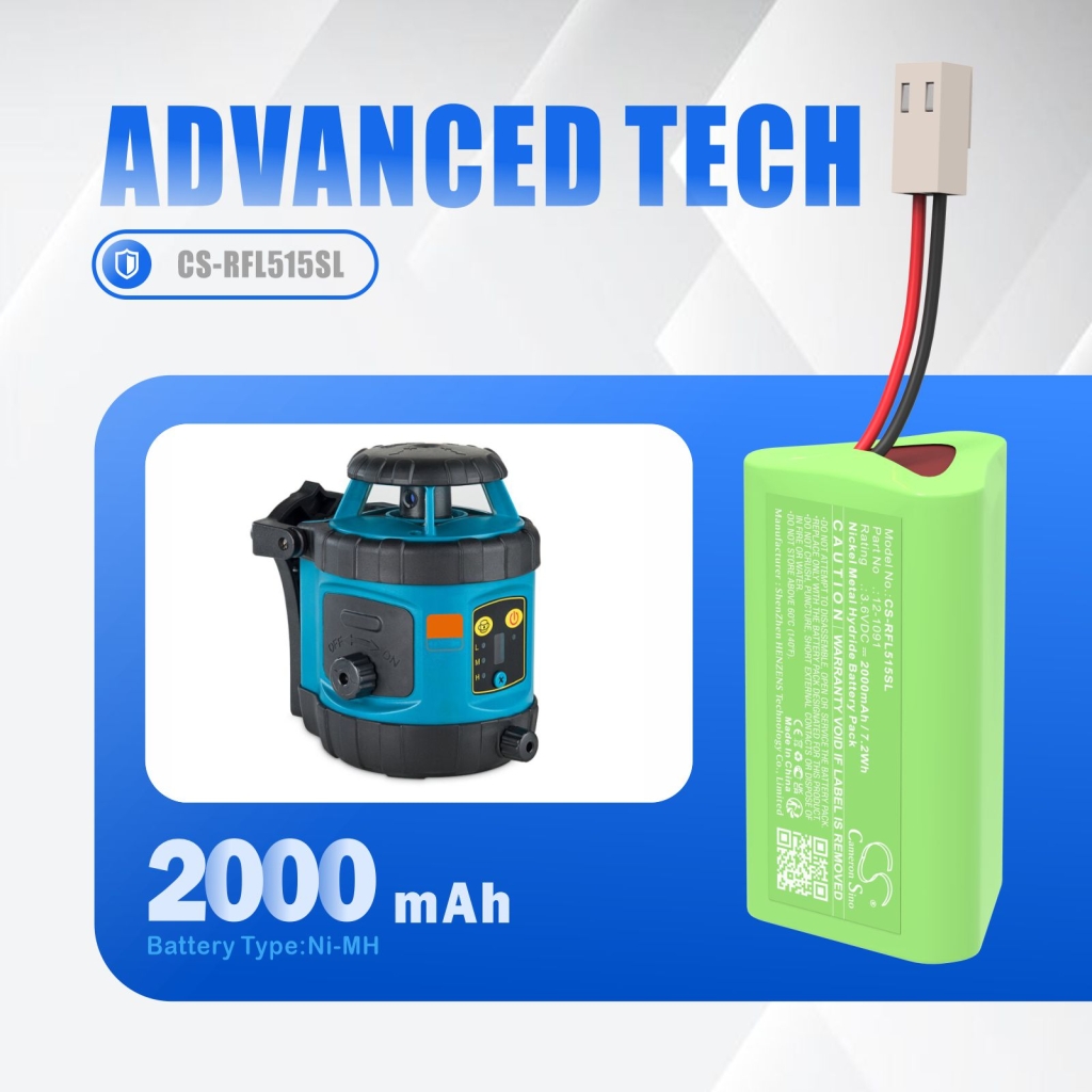 Outils électriques Batterie Geo-fennel CS-RFL515SL