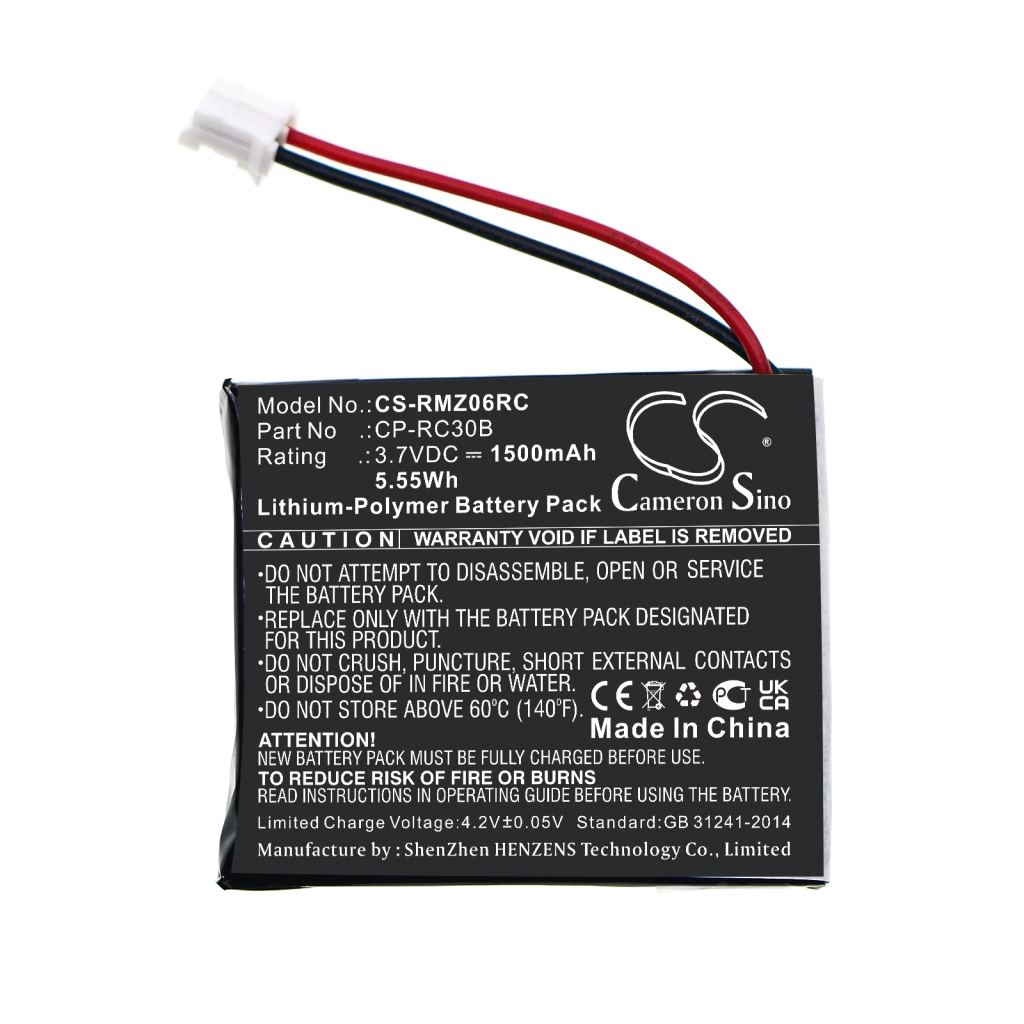 Batterie du clavier Razer CS-RMZ06RC
