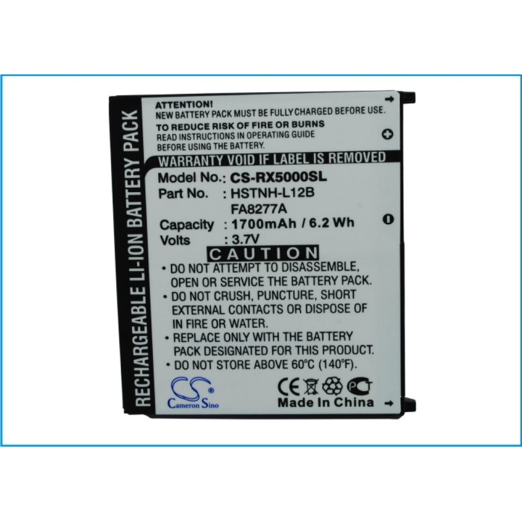 Tablette Batterie HP CS-RX5000SL