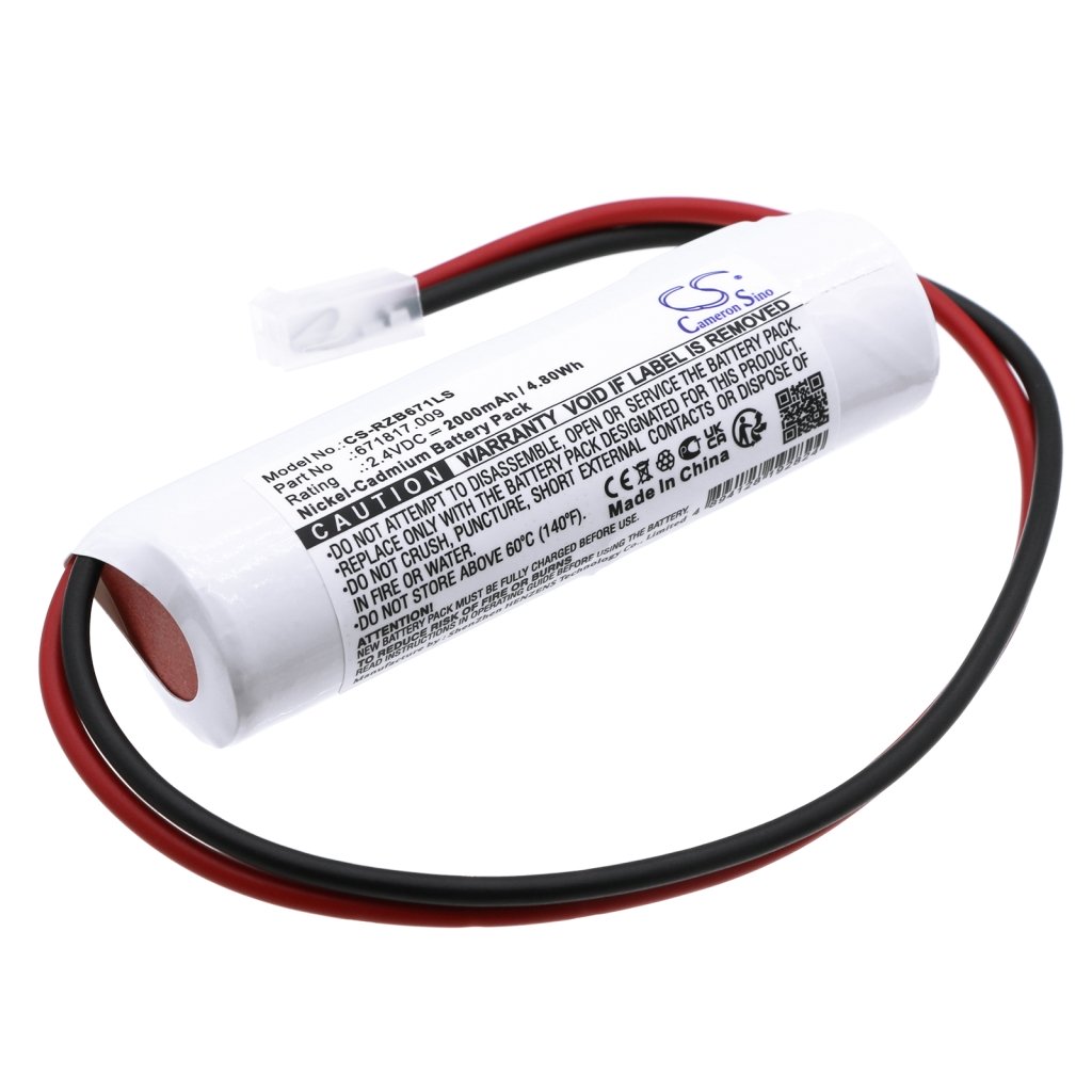 Batterie de caméra de sécurité domestique Elubat swiss CS-RZB671LS