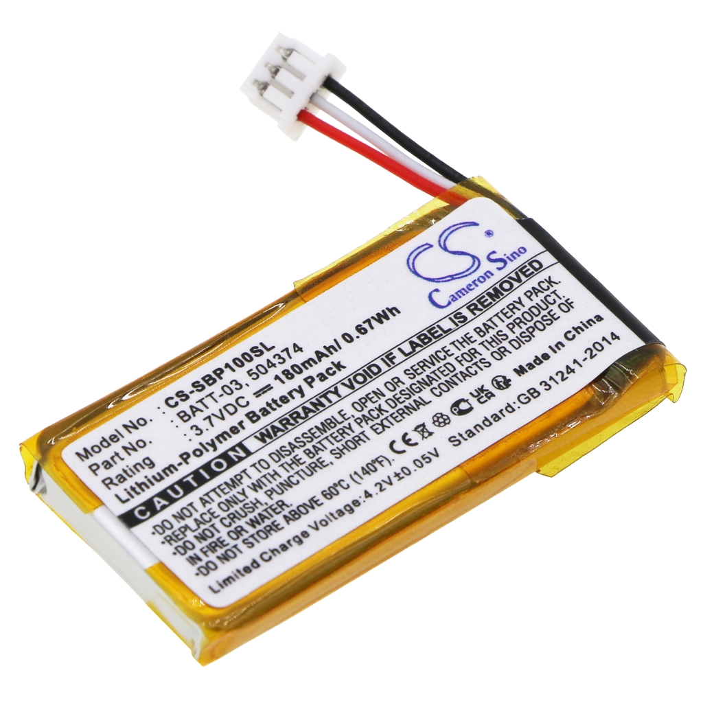 Batterie de casque d'écoute sans fil Sennheiser CS-SBP100SL