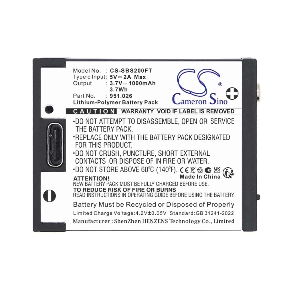 Battery for Suprabeam S2