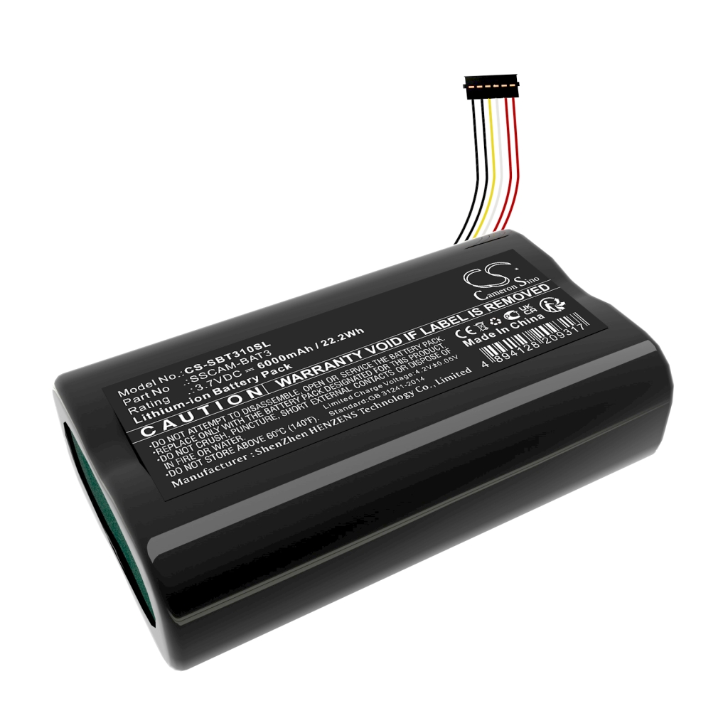 Batteries Remplace SSCAM-BAT3