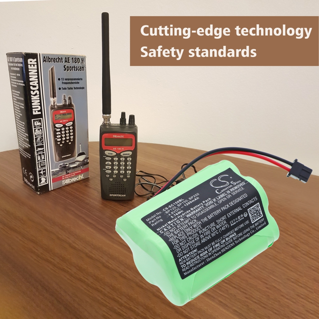 Two-Way Radio Battery Bearcat CS-SC150BL