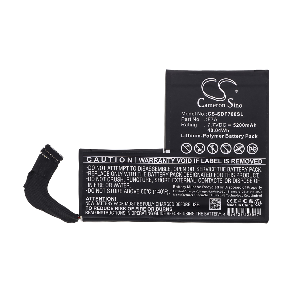 Batterie compatible avec Steam CS-SDF700SL