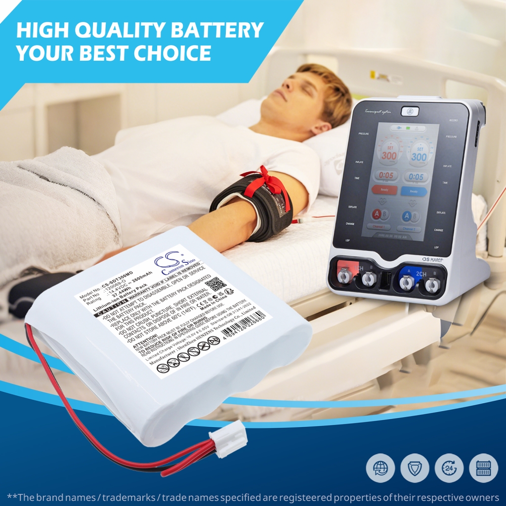 Batterie compatible avec Spengler CS-SDT300MD