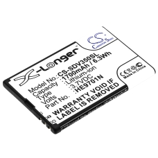 Remplacement de batterie compatible pour Zoomax G-4L,HE9701N,R001710000
