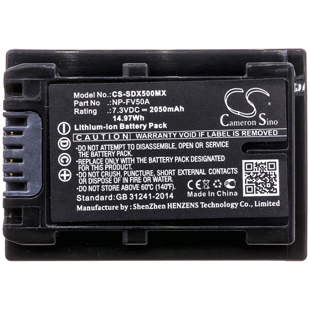 Camera Battery Sony HDR-PJ620