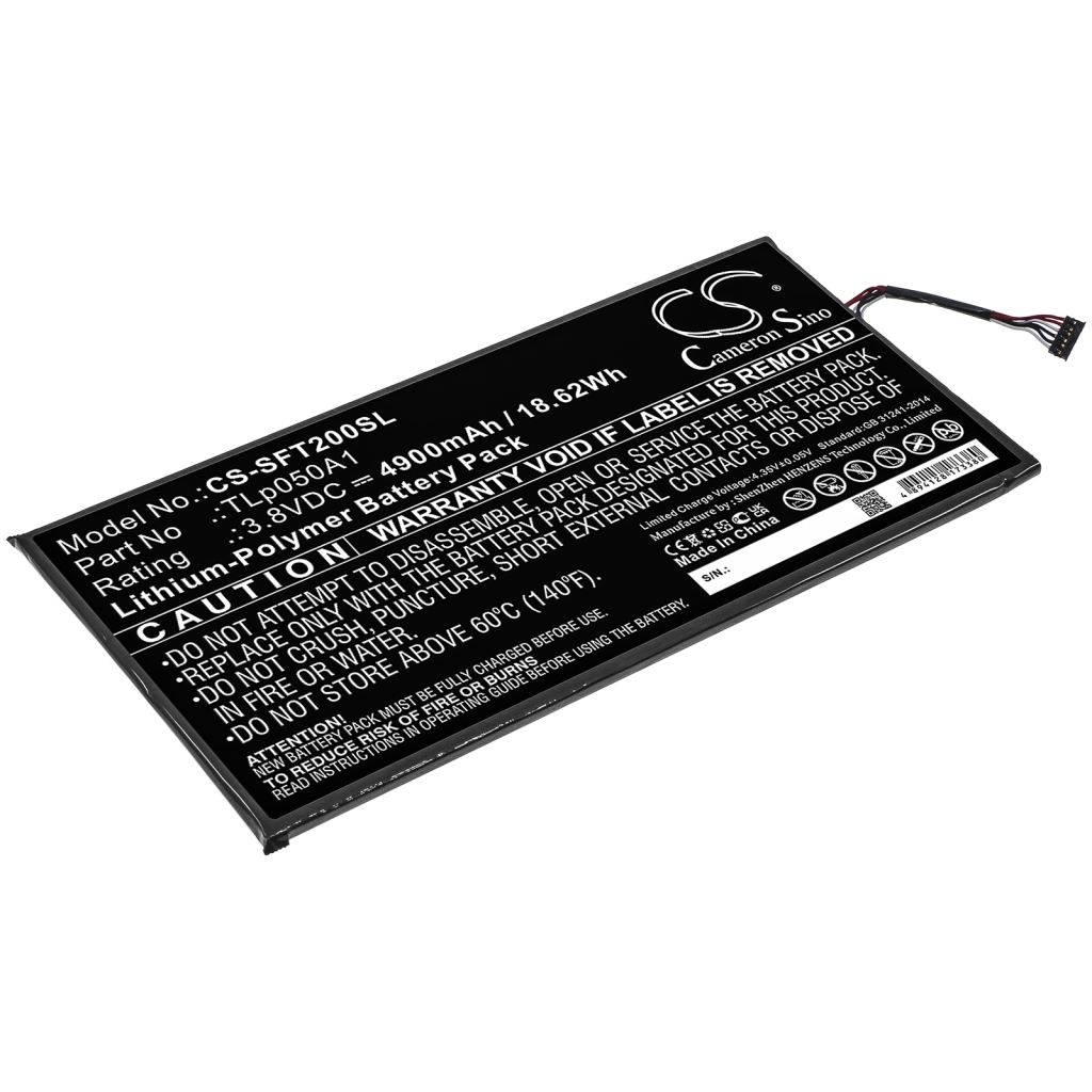 Tablet Battery Safran CS-SFT200SL