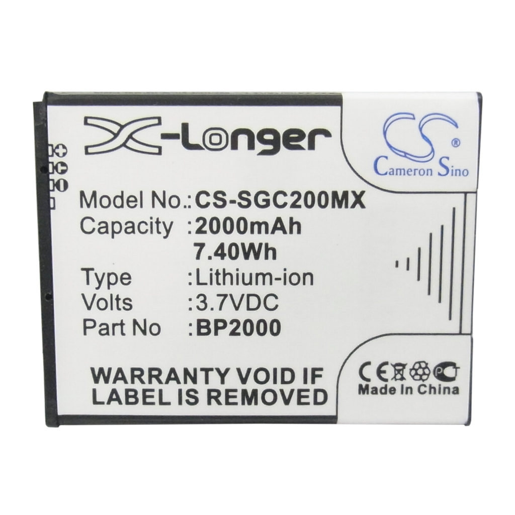 Batterie compatible avec Samsung CS-SGC200MX