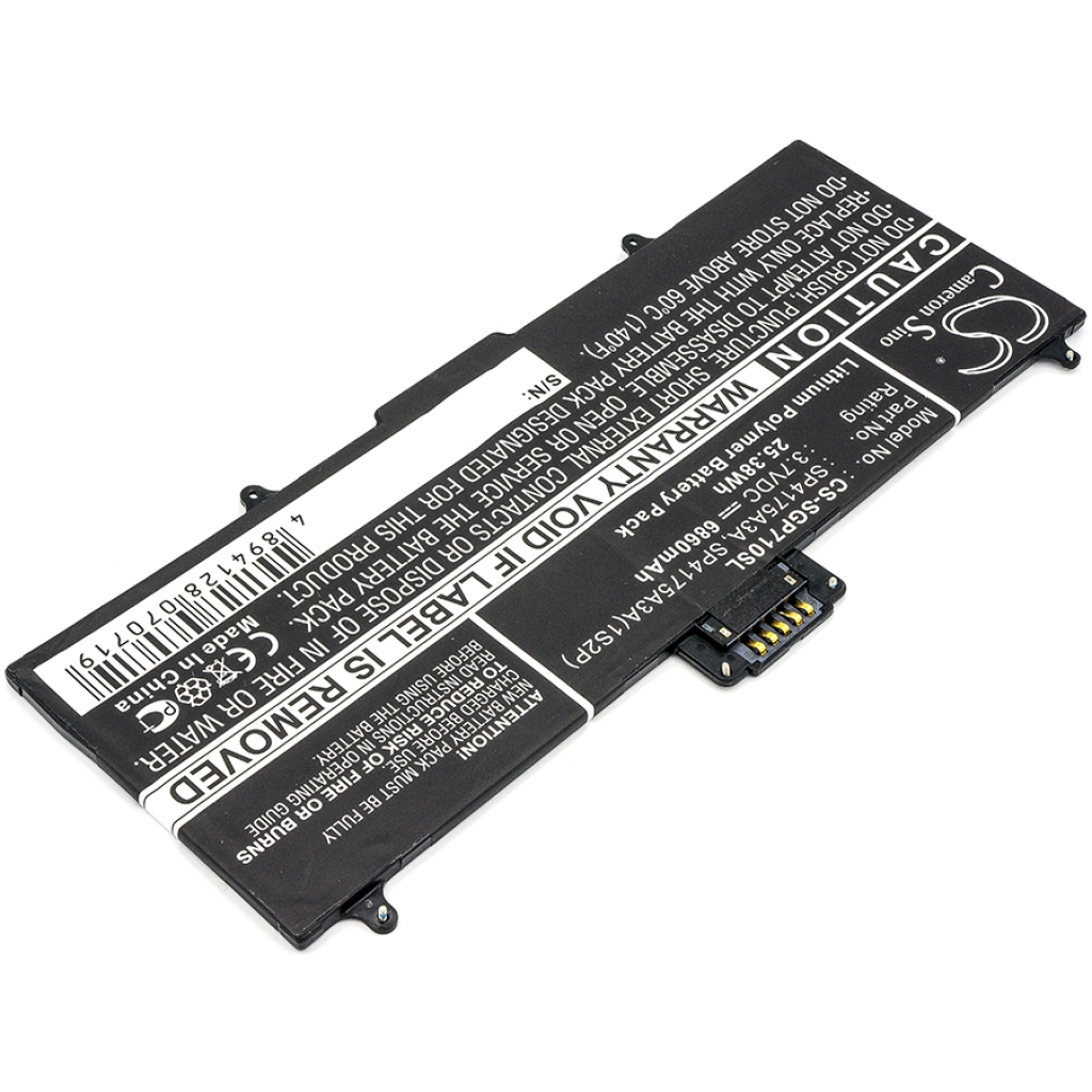Batteries compatible avec Samsung Galaxy Tab 10.1 CS-SGP710SL