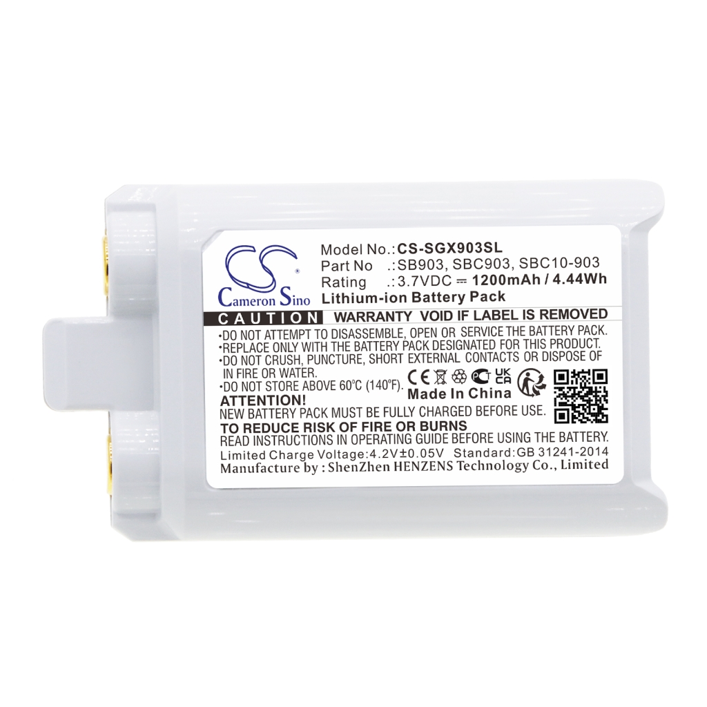 Batterie compatible avec Shure CS-SGX903SL