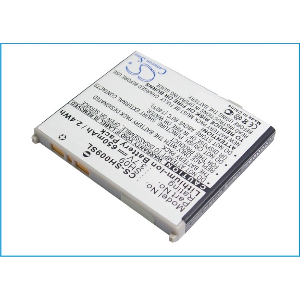 Batterie de téléphone portable Sharp CS-SH009SL