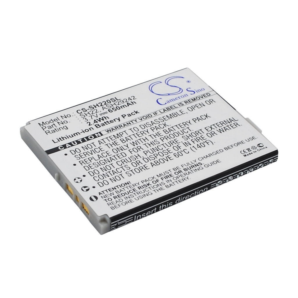 Batterie de téléphone portable Sharp CS-SH220SL