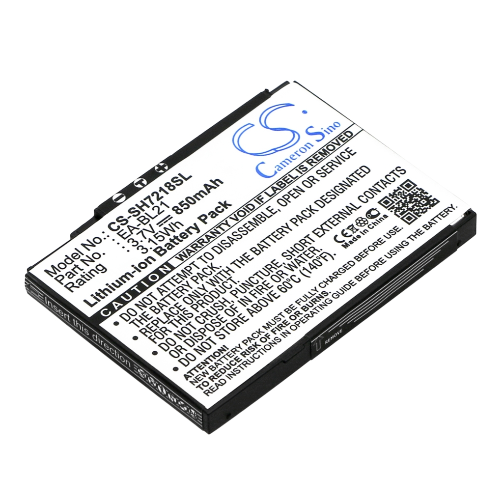 Batterie de téléphone portable Sharp CS-SH7218SL