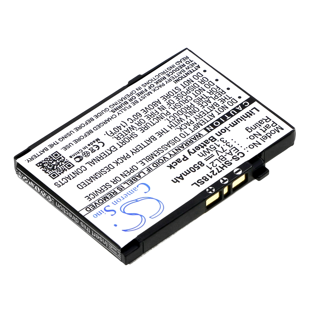 Batterie de téléphone portable Sharp CS-SH7218SL