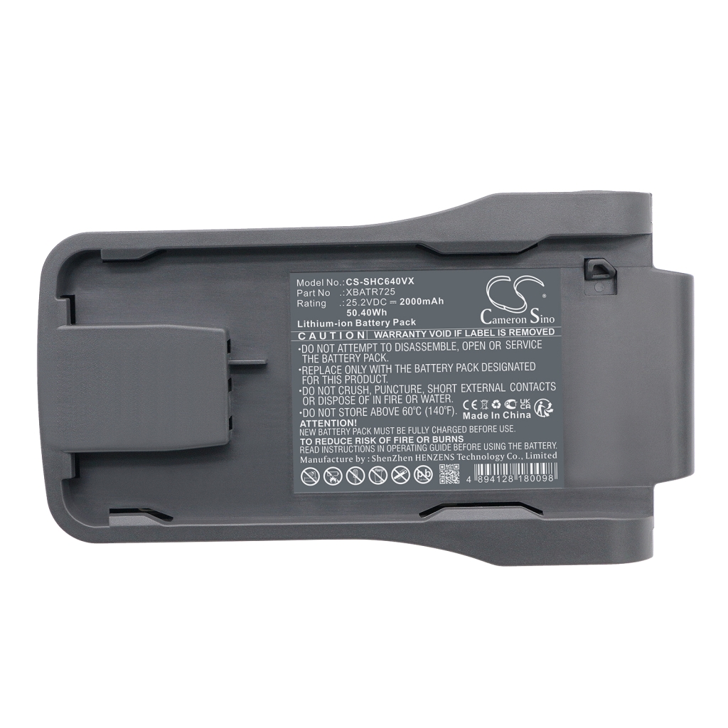 Batterie à vide Shark CS-SHC640VX