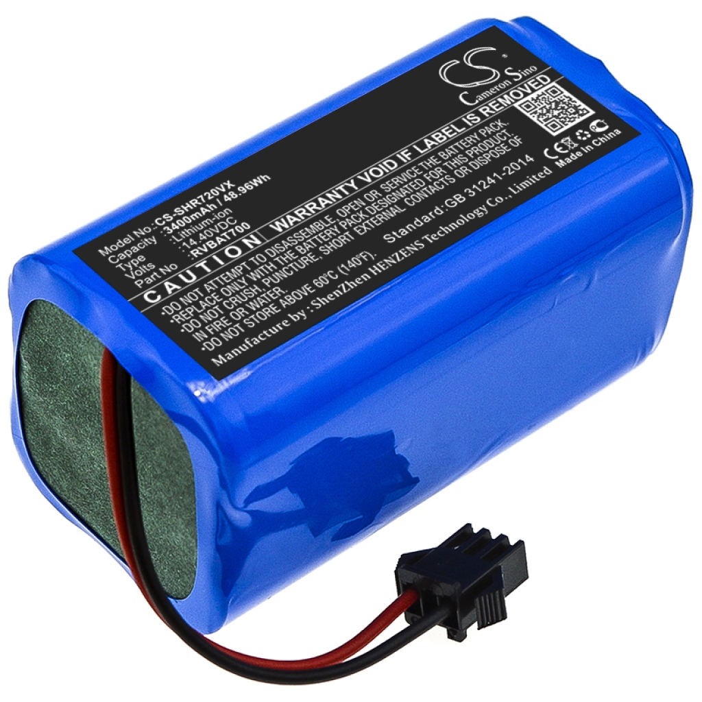 Batterie à vide Shark CS-SHR720VX