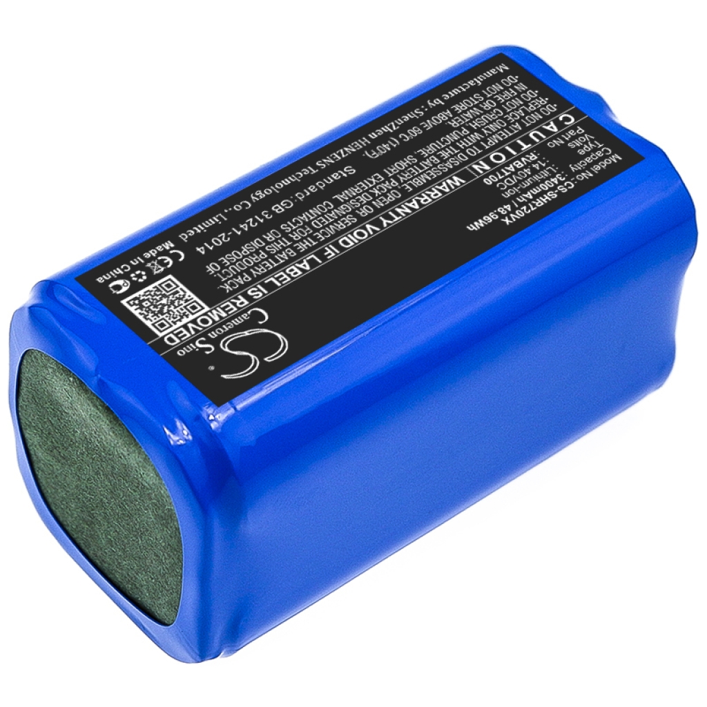 Batterie à vide Shark CS-SHR720VX