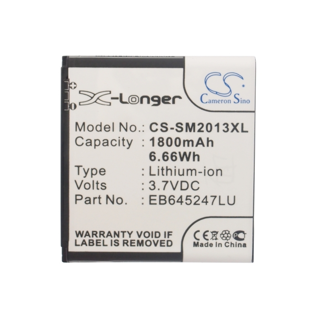 Batterie de téléphone portable Samsung CS-SM2013XL