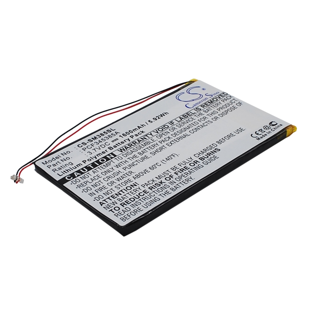 MP3, MP4, MP4, PMP Batterie Samsung CS-SM385SL