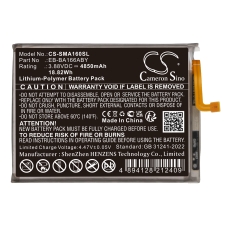 Compatible battery replacement for Samsung EB-BA166ABY