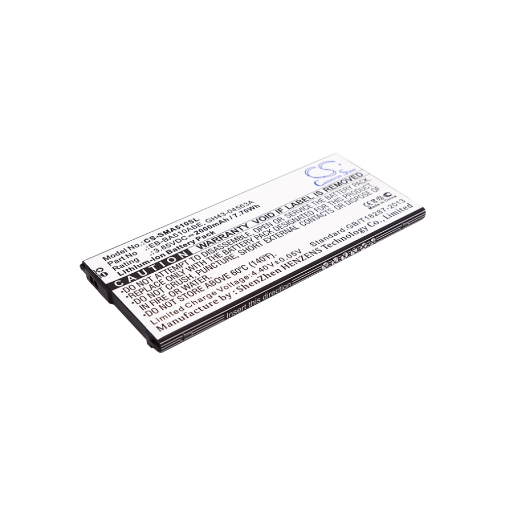 Batterie de téléphone portable Samsung CS-SMA510SL
